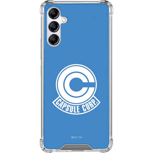 Dragon Ball Z Capsule Corp Galaxy A15 5G Clear Case