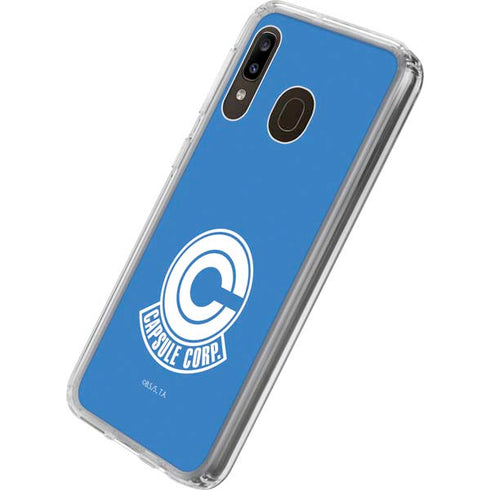Dragon Ball Z Capsule Corp Galaxy A20 Clear Case