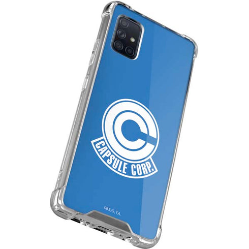 Dragon Ball Z Capsule Corp Galaxy A51 5G Clear Case