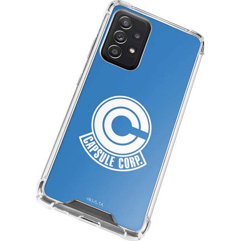 Dragon Ball Z Capsule Corp Galaxy A52 5G Clear Case