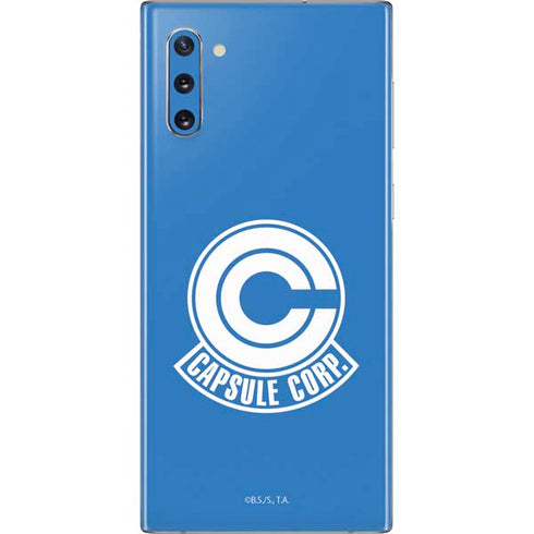 Dragon Ball Z Capsule Corp Galaxy Note 10 Skin