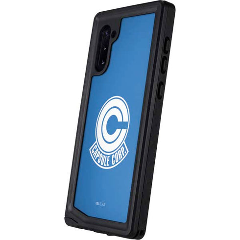 Dragon Ball Z Capsule Corp Galaxy Note 10 Waterproof Case