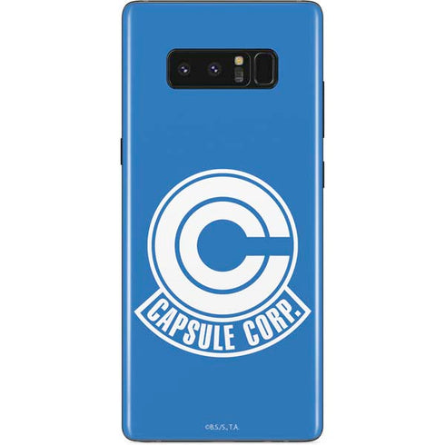 Dragon Ball Z Capsule Corp Galaxy Note 8 Skin