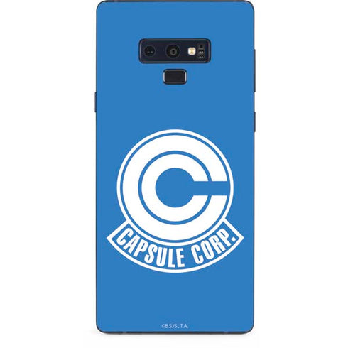 Dragon Ball Z Capsule Corp Galaxy Note 9 Skin