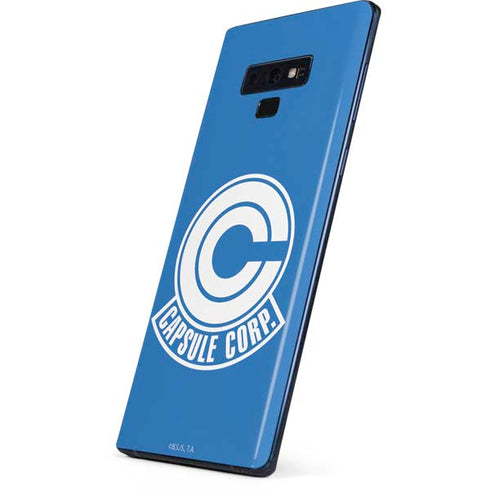 Dragon Ball Z Capsule Corp Galaxy Note 9 Skin
