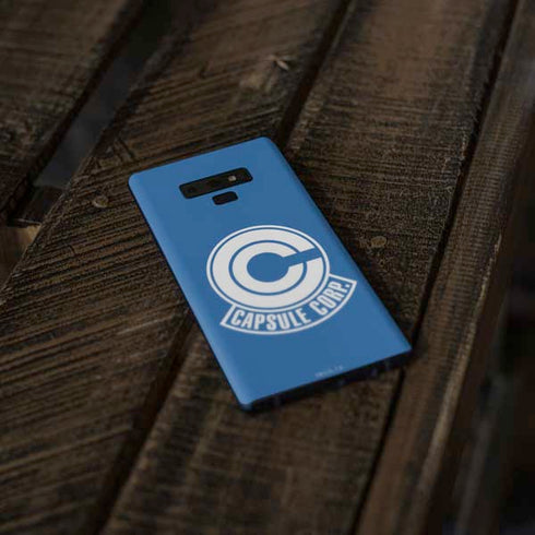 Dragon Ball Z Capsule Corp Galaxy Note 9 Skin
