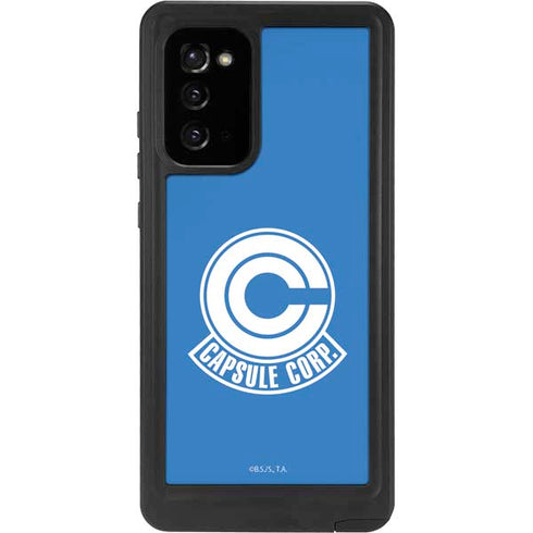 Dragon Ball Z Capsule Corp Galaxy Note20 5G Waterproof Case