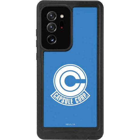 Dragon Ball Z Capsule Corp Galaxy Note20 Ultra 5G Waterproof Case