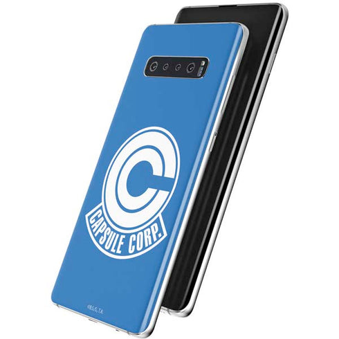 Dragon Ball Z Capsule Corp Galaxy S10 Skin