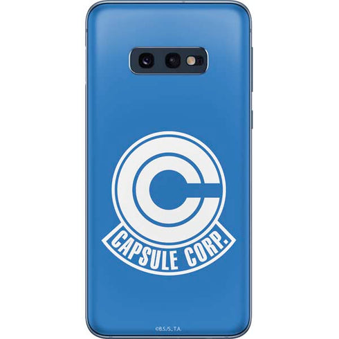 Dragon Ball Z Capsule Corp Galaxy S10e Skin