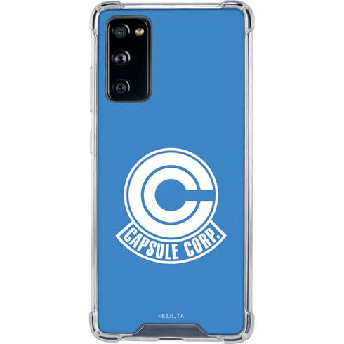 Dragon Ball Z Capsule Corp Galaxy S20 FE Clear Case