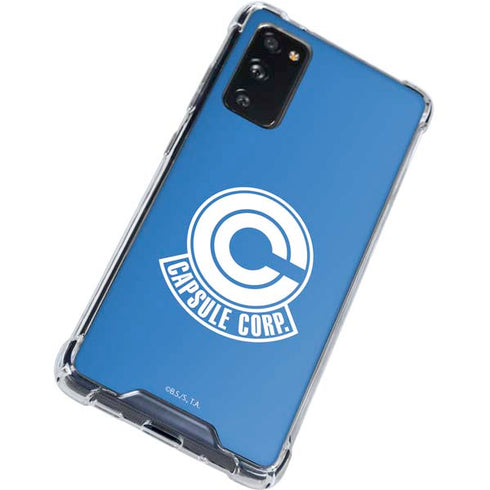 Dragon Ball Z Capsule Corp Galaxy S20 FE Clear Case