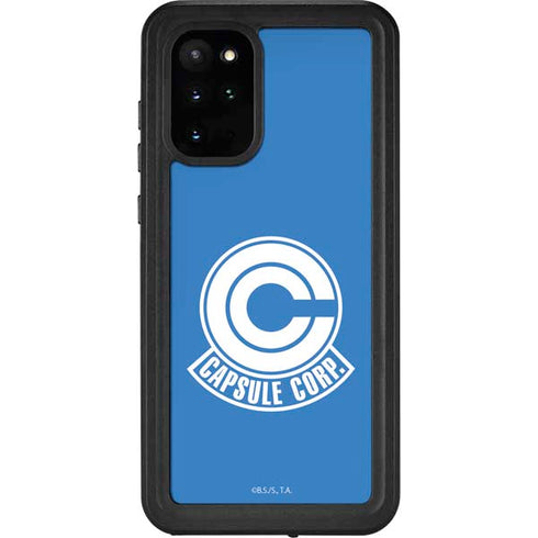 Dragon Ball Z Capsule Corp Galaxy S20 Plus Waterproof Case