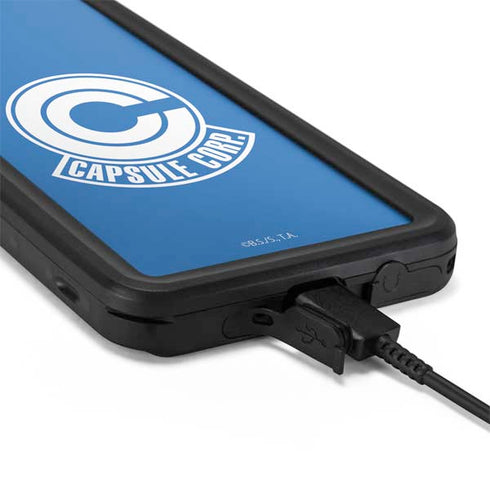 Dragon Ball Z Capsule Corp Galaxy S20 Plus Waterproof Case