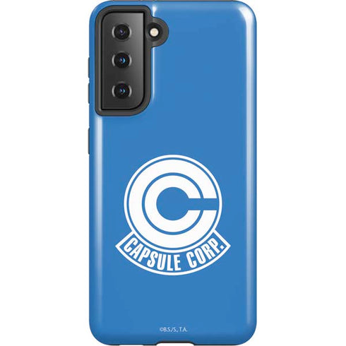 Dragon Ball Z Capsule Corp Galaxy S21 5G Pro Case
