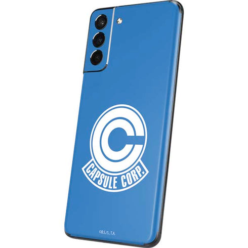 Dragon Ball Z Capsule Corp Galaxy S21 5G Skin