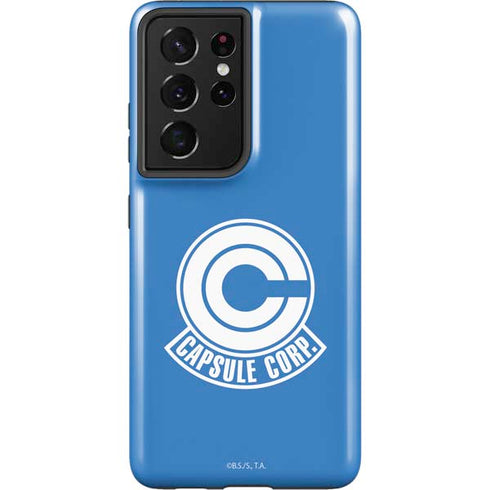 Dragon Ball Z Capsule Corp Galaxy S21 Ultra 5G Pro Case