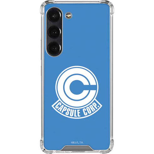 Dragon Ball Z Capsule Corp Galaxy S23 Clear Case