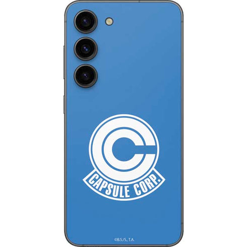 Dragon Ball Z Capsule Corp Galaxy S23 Skin