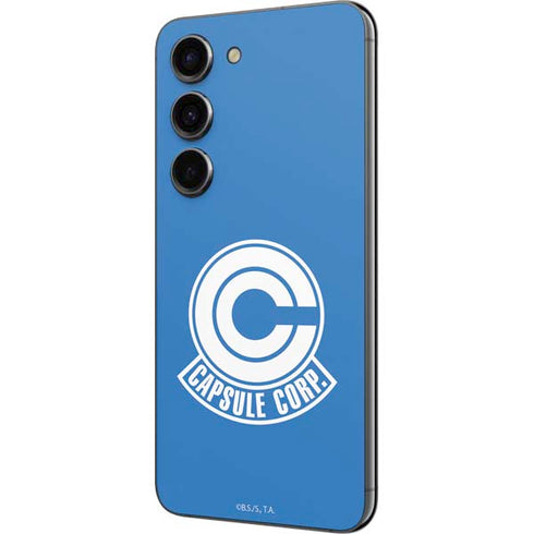 Dragon Ball Z Capsule Corp Galaxy S23 Skin