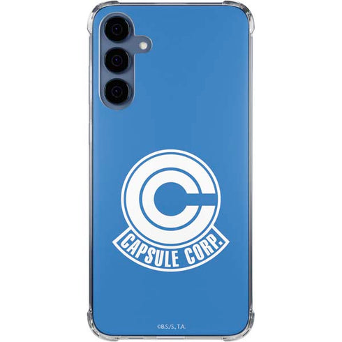 Dragon Ball Z Capsule Corp Galaxy S24 Clear Case