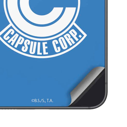 Dragon Ball Z Capsule Corp Galaxy S25 Plus Skin