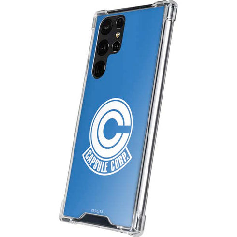 Dragon Ball Z Capsule Corp Galaxy S24 Ultra Clear Case