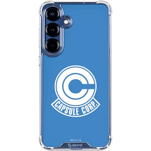 Dragon Ball Z Capsule Corp Galaxy S25 Plus Clear Case