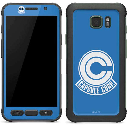 Dragon Ball Z Capsule Corp Galaxy S7 Active Skin