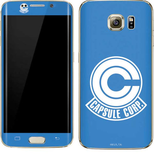 Dragon Ball Z Capsule Corp Galaxy S7 Edge Skin