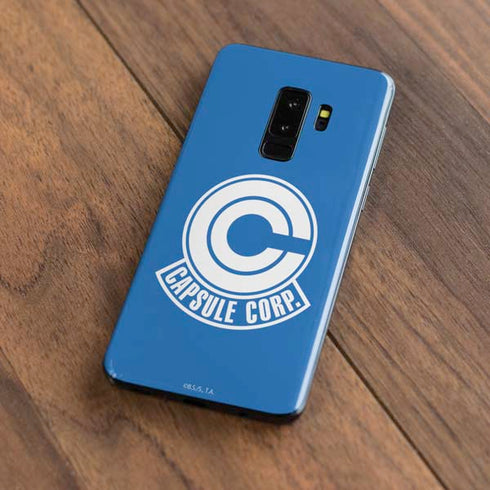 Dragon Ball Z Capsule Corp Galaxy S9 Plus Skin