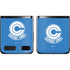 Dragon Ball Z Capsule Corp Galaxy Z Flip Skin