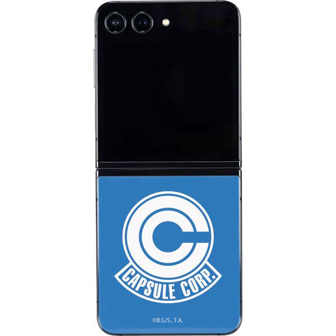 Dragon Ball Z Capsule Corp Galaxy Z Flip5 5G Skin
