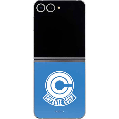 Dragon Ball Z Capsule Corp Galaxy Z Flip6 Skin