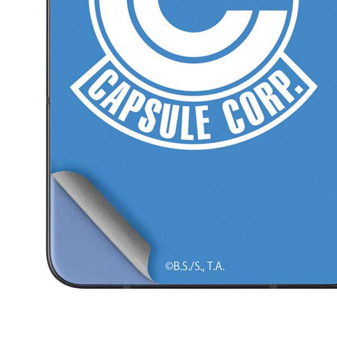 Dragon Ball Z Capsule Corp Galaxy Z Fold5 5G Skin