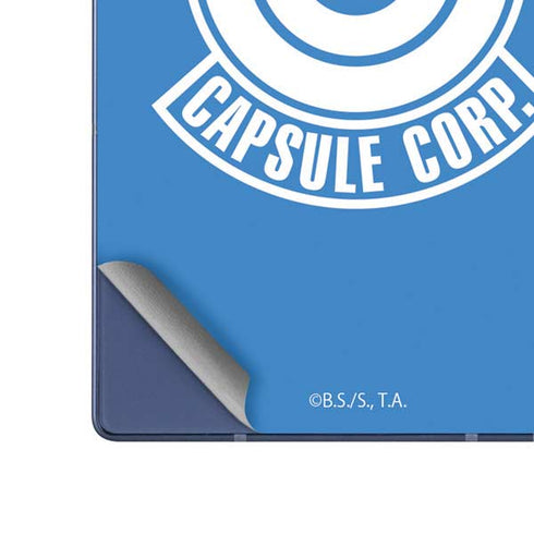 Dragon Ball Z Capsule Corp Galaxy Z Fold6 Skin
