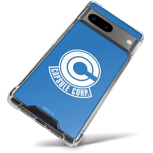 Dragon Ball Z Capsule Corp Google Pixel 8 Clear Case