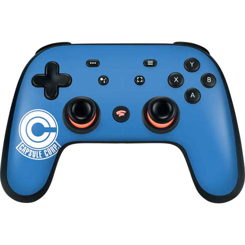 Dragon Ball Z Capsule Corp Google Stadia Controller Skin