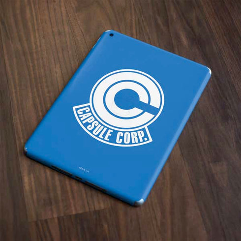 Dragon Ball Z Capsule Corp Apple iPad Skin