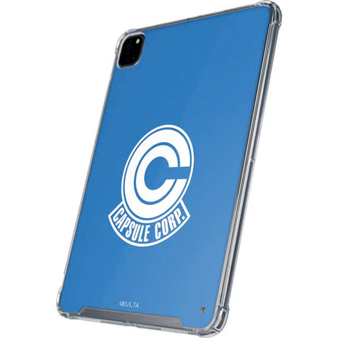Dragon Ball Z Capsule Corp iPad Pro 12.9in (2020) Clear Case