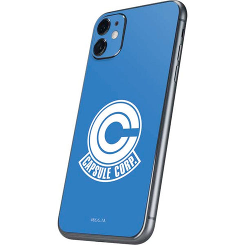 Dragon Ball Z Capsule Corp iPhone 11 Skin