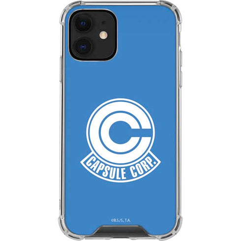 Dragon Ball Z Capsule Corp iPhone 12 Clear Case