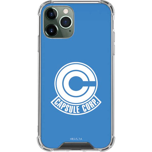 Dragon Ball Z Capsule Corp iPhone 12 Pro Clear Case