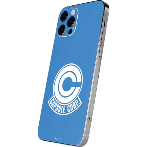 Dragon Ball Z Capsule Corp iPhone 12 Pro Skin