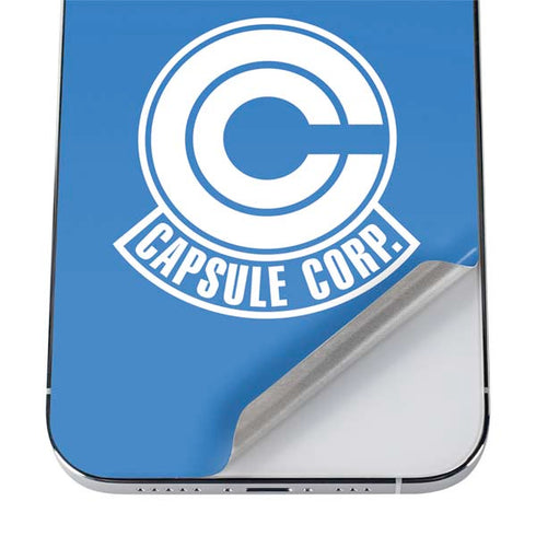 Dragon Ball Z Capsule Corp iPhone 12 Pro Skin