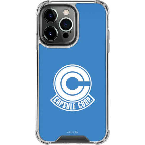 Dragon Ball Z Capsule Corp iPhone 13 Pro Clear Case