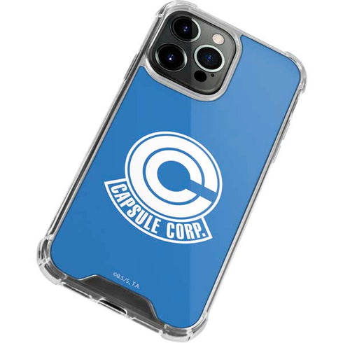 Dragon Ball Z Capsule Corp iPhone 13 Pro Clear Case