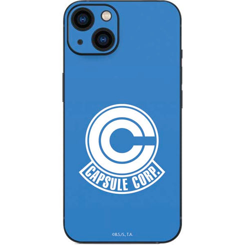 Dragon Ball Z Capsule Corp iPhone 14 Plus Skin