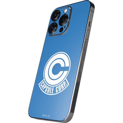 Dragon Ball Z Capsule Corp iPhone 14 Pro Max Skin