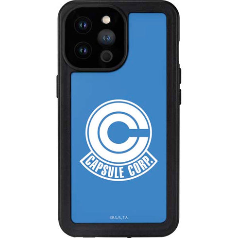Dragon Ball Z Capsule Corp iPhone 14 Pro Max Waterproof Case